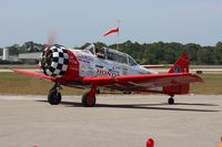 N791MH @ EVB - Aeroshell T-6G at New Smyrna Beach Airshow - by Florida Metal
