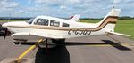 C-GJQJ @ KSUW - Piper PA-28-181 Cherokee on the ramp in Superior, WI. - by Kreg Anderson