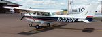 N737DV @ KSUW - Cessna 172N Skyhawk on the ramp in Superior, WI. - by Kreg Anderson