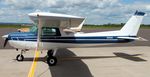 N24242 @ KSUW - Cessna 152 on the ramp in Superior, WI. - by Kreg Anderson
