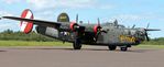 N224J @ KSUW - Consolidated B-24J Liberator arriving for the Wings of Freedom Tour in Superior, WI. - by Kreg Anderson