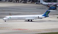N803WA @ MIA - World Atlantic MD-82 - by Florida Metal