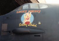 61-0008 - Nose art I painted on this B-52 for the 325th BS - by Mick Flynn