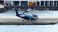 C-FZAA @ CBC7 - Helijet preparing for departure from Vancouver Harbour Heliport. - by M.L. Jacobs