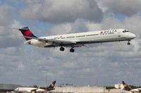N916DE @ MIA - Delta MD-88 - by Florida Metal