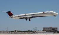 N917DL @ MIA - Delta MD-88 - by Florida Metal