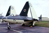 WV903 @ EGDR - Hawker Sea Hawk FGA.4 [AW.6118] (Royal Navy) RNAS Culdrose~G 16/09/1976. From a slide. - by Ray Barber