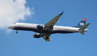 N955UW @ TPA - US Airways E190 - by Florida Metal