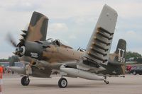 N959AD @ YIP - AD-4 Skyraider - by Florida Metal