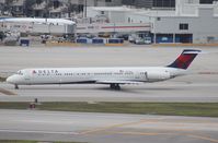 N975DL @ MIA - Delta MD-88 - by Florida Metal