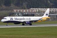 G-OZBO @ LOWI - Monarch Airlines - by Maximilian Gruber