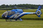 G-HVRZ @ EGBT - ferrying race fans to the British F1 Grand Prix at Silverstone - by Chris Hall