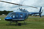 G-OAMI @ EGBT - ferrying race fans to the British F1 Grand Prix at Silverstone - by Chris Hall