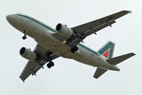 EI-IMC @ EGLL - Airbus A319-112 [2057] (Alitalia) Home~G 15/06/2011. On approach 27R. - by Ray Barber