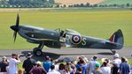 G-OXVI @ EGSU - 5. TD248 with a highly appreciative crowd at The Flying Legends Air Show, IWM Duxford. July,2014. - by Eric.Fishwick