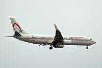 CN-ROB @ EGLL - Boeing 737-8B6 [33060] (Royal Air Maroc) Home~G 05/07/2014. On approach 27L. - by Ray Barber