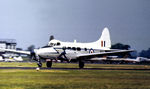 WB535 @ EGXG - This Devon C.2 attended the 1975 RAF Church Fenton Airshow. - by Peter Nicholson