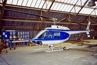 8005 @ LGEL - Agusta-Bell AB.206A Jet Ranger [8005] Elefsis~SX 03/04/1998 - by Ray Barber