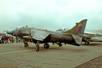 XV779 @ EGVI - BAe Systems Harrier GR.3 [712029] (Royal Air Force) RAF Greenham Common~G 23/07/1983. From a slide. - by Ray Barber