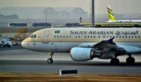 HZ-AS32 @ OEJN - Taxing out to runway 34L at jeddah for takeoff - by Odai Ayyad