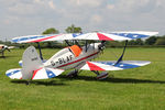 G-BLAF @ EGBR - Stolp SA-900 V-Star at The Real Aeroplane Club's Biplane and Open Cockpit Fly-In, Breighton Airfield, June 1st 2014. - by Malcolm Clarke