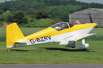 G-BZRV @ EGBR - Vans RV-6 at The Real Aeroplane Club's Biplane and Open Cockpit Fly-In, Breighton Airfield, June 1st 2014. - by Malcolm Clarke