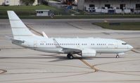 P4-BBJ @ FLL - 737-700 BBJ from Aruba - by Florida Metal