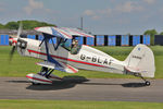 G-BLAF @ EGBR - Stolp SA-900 V-Star at The Real Aeroplane Club's Biplane and Open Cockpit Fly-In, Breighton Airfield, June 1st 2014. - by Malcolm Clarke