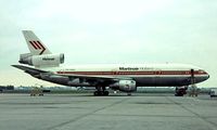 PH-MBG @ EHAM - McDonnell Douglas DC-10-30CF [46891] (Martinair) Amsterdam-Schiphol~PH 10/06/1982. From a slide. - by Ray Barber