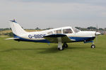 G-BBDE @ X5FB - Piper PA-28R-200-2 Cherokee Arrow II, Fishburn Airfield UK, July 2014. - by Malcolm Clarke