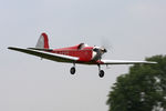 G-AEXT @ EGBR - Dart Kitten II at The Fly-In & Vintage Air Race, The Real Aeroplane Company, Breighton Airfield, July 2014. - by Malcolm Clarke