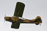 G-ALXZ @ EGBR - Taylorcraft Auster Mk.5-150 at The Fly-In & Vintage Air Race, The Real Aeroplane Company, Breighton Airfield, July 2014. - by Malcolm Clarke