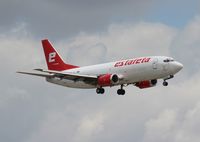 XA-AJA @ MIA - Estafeta Cargo 737-300 - by Florida Metal