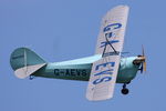 G-AEVS @ EGBR - at Breighton's Open Cockpit & Biplane Fly-in, 2014 - by Chris Hall