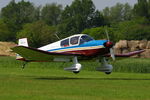 G-AYUT @ EGBR - at Breighton's Open Cockpit & Biplane Fly-in, 2014 - by Chris Hall