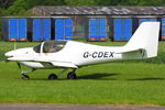 G-CDEX @ EGBR - at Breighton's Open Cockpit & Biplane Fly-in, 2014 - by Chris Hall