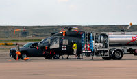 10-72145 @ KPUB - Lakota being serviced at Pueblo - by Ronald Barker