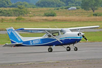 G-NWFT @ EGFH - Visiting Skyhawk, Northweald based. - by Derek Flewin