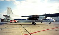 LZ-MNH @ LHBP - Antonov An-26 [64-07] (Scorpion Air) Budapest-Ferihegy~HA 15/06/1996 - by Ray Barber