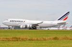 F-GITF @ LFPG - Air France B744 landing - by FerryPNL