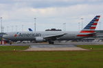 N368AA @ EGCC - American Airlines - by Chris Hall