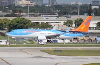 C-FTZD @ FLL - Sunwing 737-800 - by Florida Metal