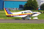 G-BSEU @ EGBJ - Visitor for Project Propeller 2014 - by Chris Hall