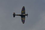 P7350 @ EGBJ - performing a display for WWII veterens at Project Propeller 2014 - by Chris Hall