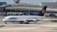 D-AIMD @ MIA - Lufthansa A380 - by Florida Metal