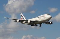 F-GITE @ MIA - Air France 747-400 - by Florida Metal