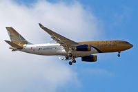 A9C-KE @ EGLL - Airbus A330-243 [334] (Gulf Air) Home~G 17/07/2014. On approach 27L. - by Ray Barber
