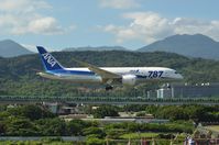 JA824A @ RCSS - All Nippon Airways 787-8 at Taipei Songshan Airport - by calebkam