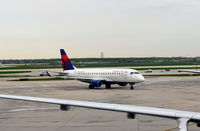 N203JQ @ KORD - Taxi O'Hare - by Ronald Barker