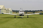 G-BBDE @ X5FB - Piper PA-28R-200-2 Cherokee Arrow II, Fishburn Airfield UK, July 2014. - by Malcolm Clarke